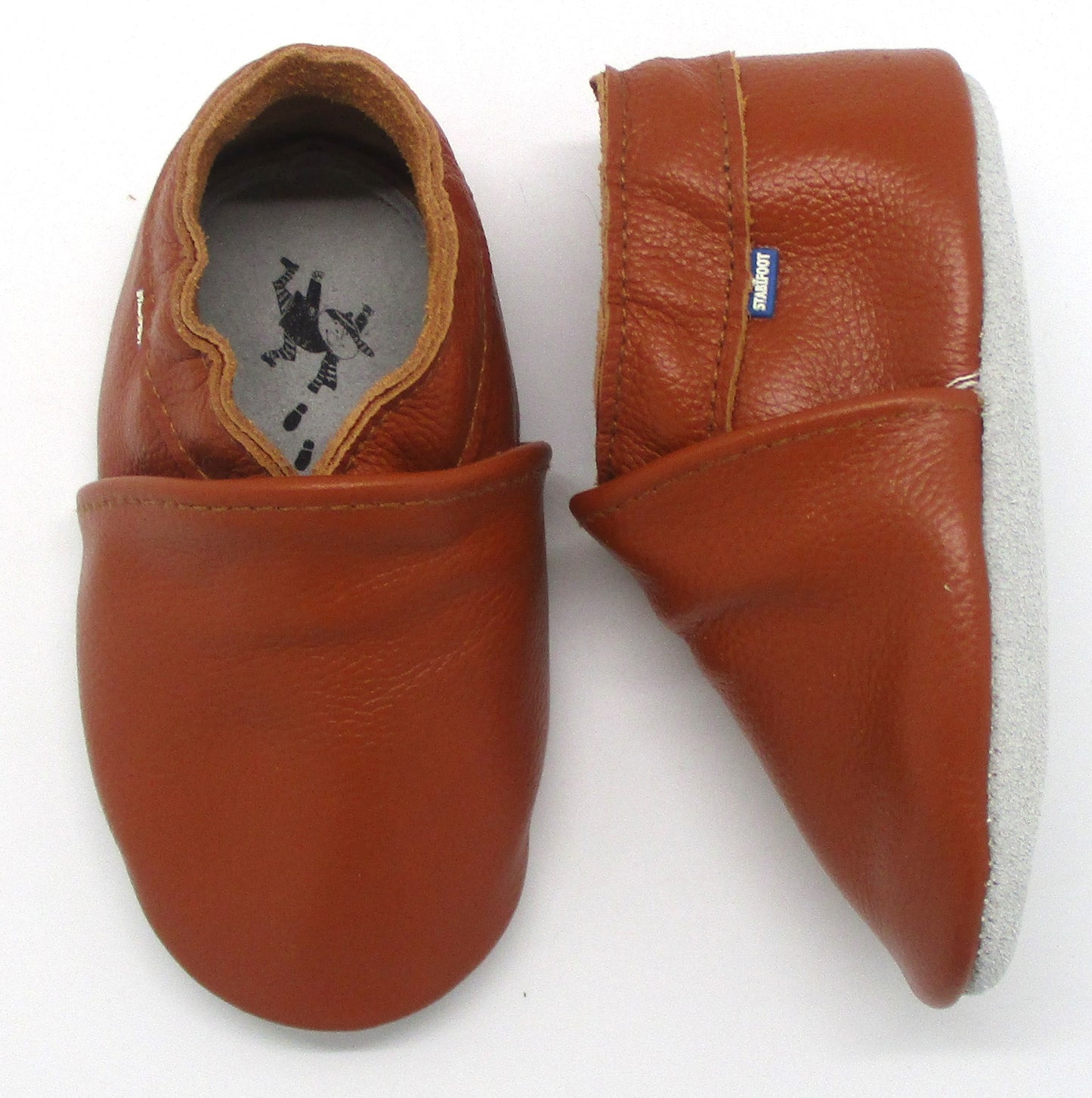 Stabifoot Baby Shoes - Cognac