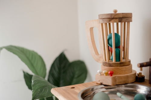 Wooden Toy Blender