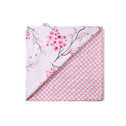 Organic Snug Blanket - Cherry Blossom