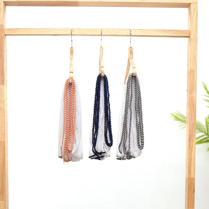 Bamboo & Cotton Pom Pom Swaddle