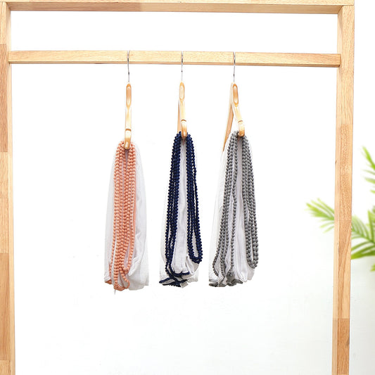 Bamboo & Cotton Pom Pom Swaddle