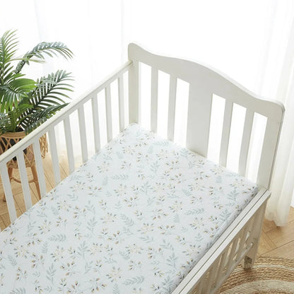 Fitted Crib/Bassinet Sheet & Changing Pad Cover