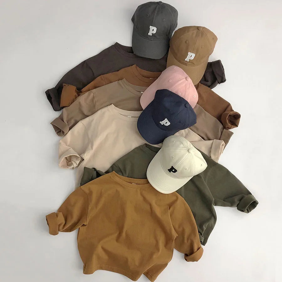 Pure Cotton Long Sleeve T-Shirt