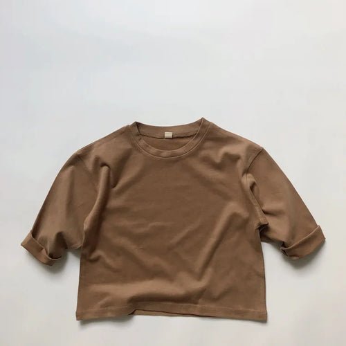 Pure Cotton Long Sleeve T-Shirt
