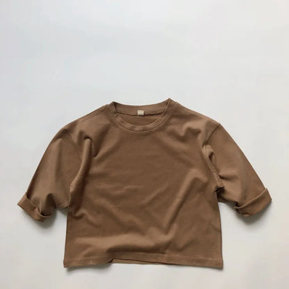 Pure Cotton Long Sleeve T-Shirt