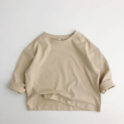 Pure Cotton Long Sleeve T-Shirt