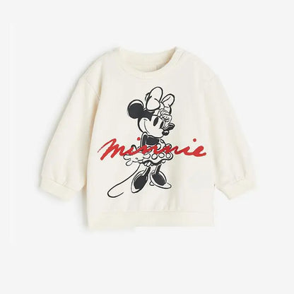 Disney Cartoon Sweatshirt Set