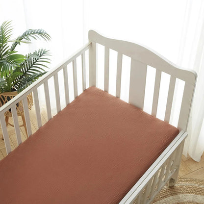 Fitted Crib/Bassinet Sheet & Changing Pad Cover