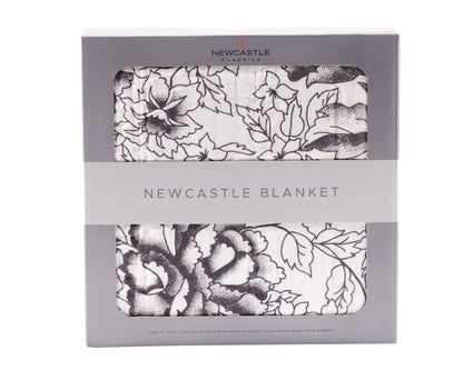 American Rose Newcastle Bamboo Muslin Blanket
