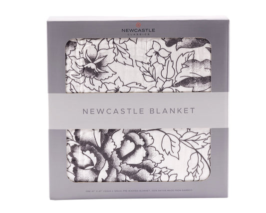 American Rose Newcastle Bamboo Muslin Blanket