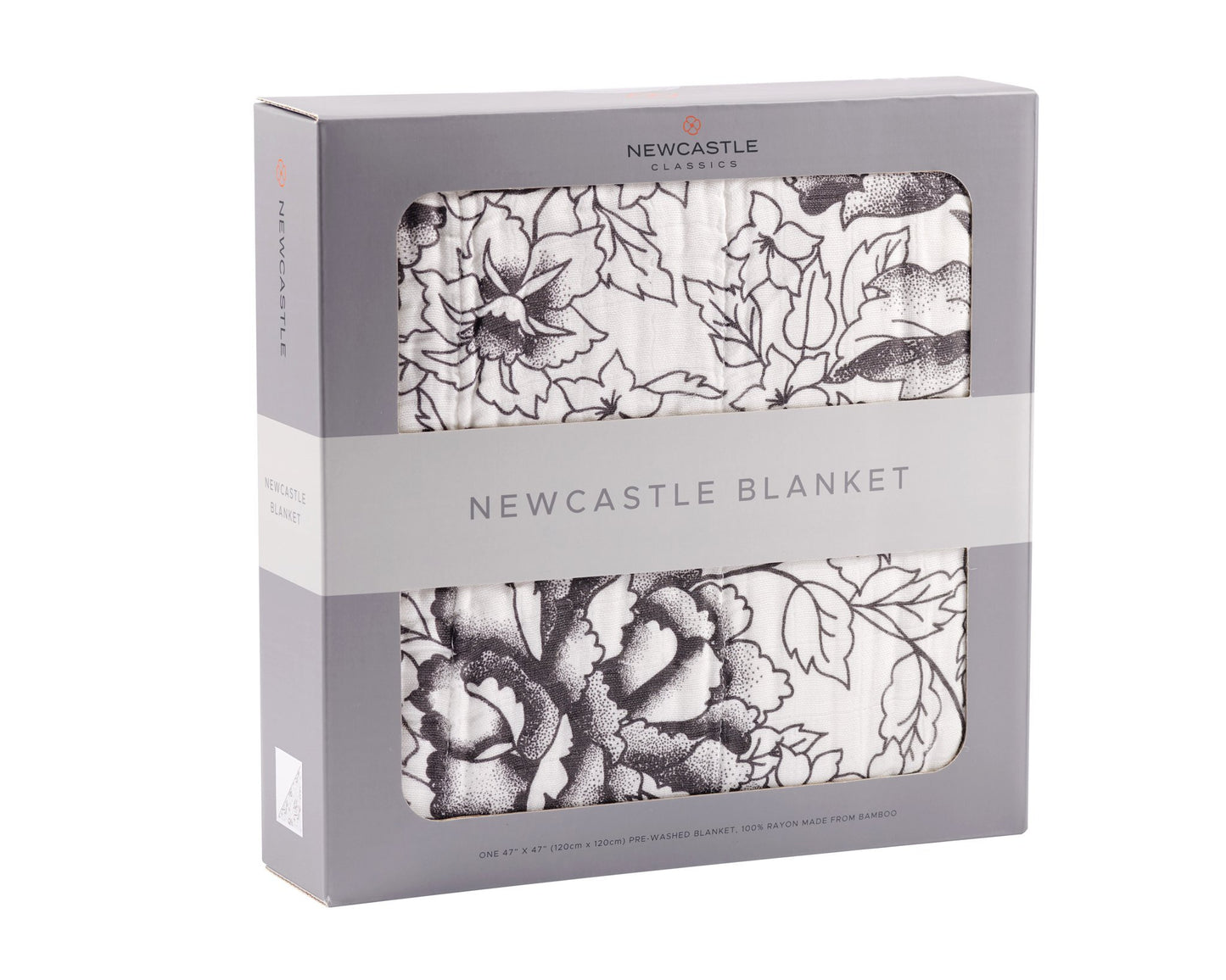 American Rose Newcastle Bamboo Muslin Blanket