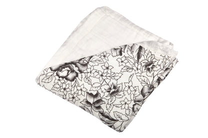 American Rose Newcastle Bamboo Muslin Blanket