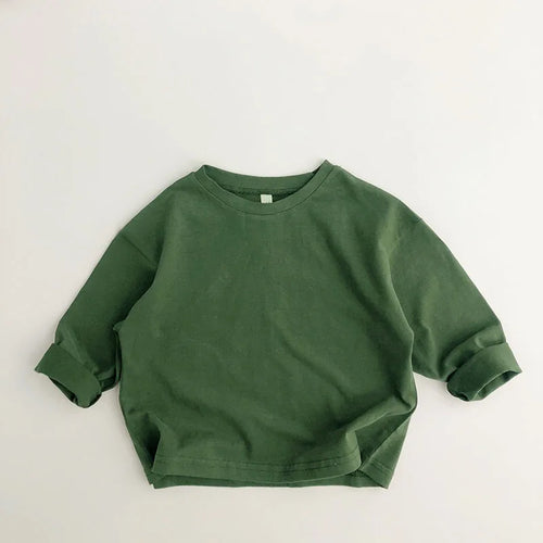 Pure Cotton Long Sleeve T-Shirt