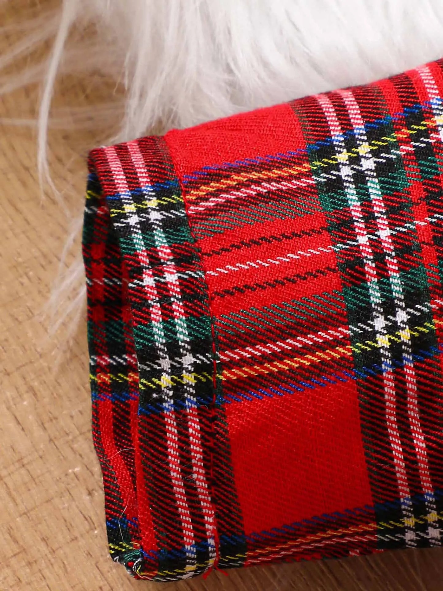 Christmas Plaid Pajama Set – Long Sleeve Button Top + Pants