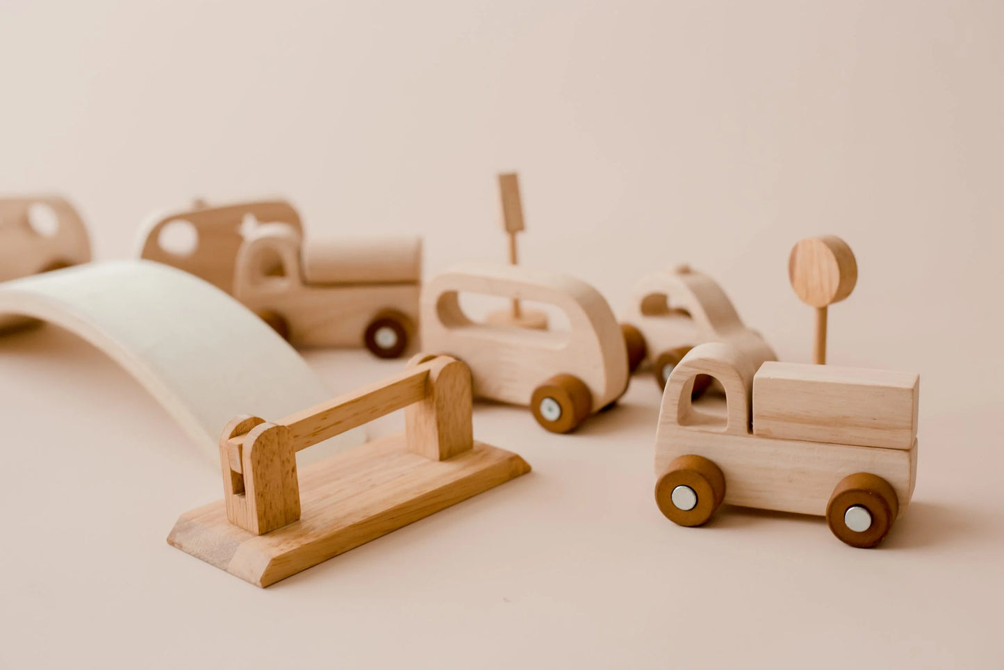 Wooden Vehicle Play Set