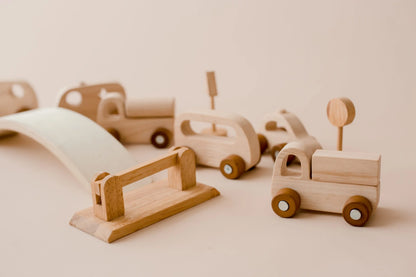 Wooden Vehicle Play Set