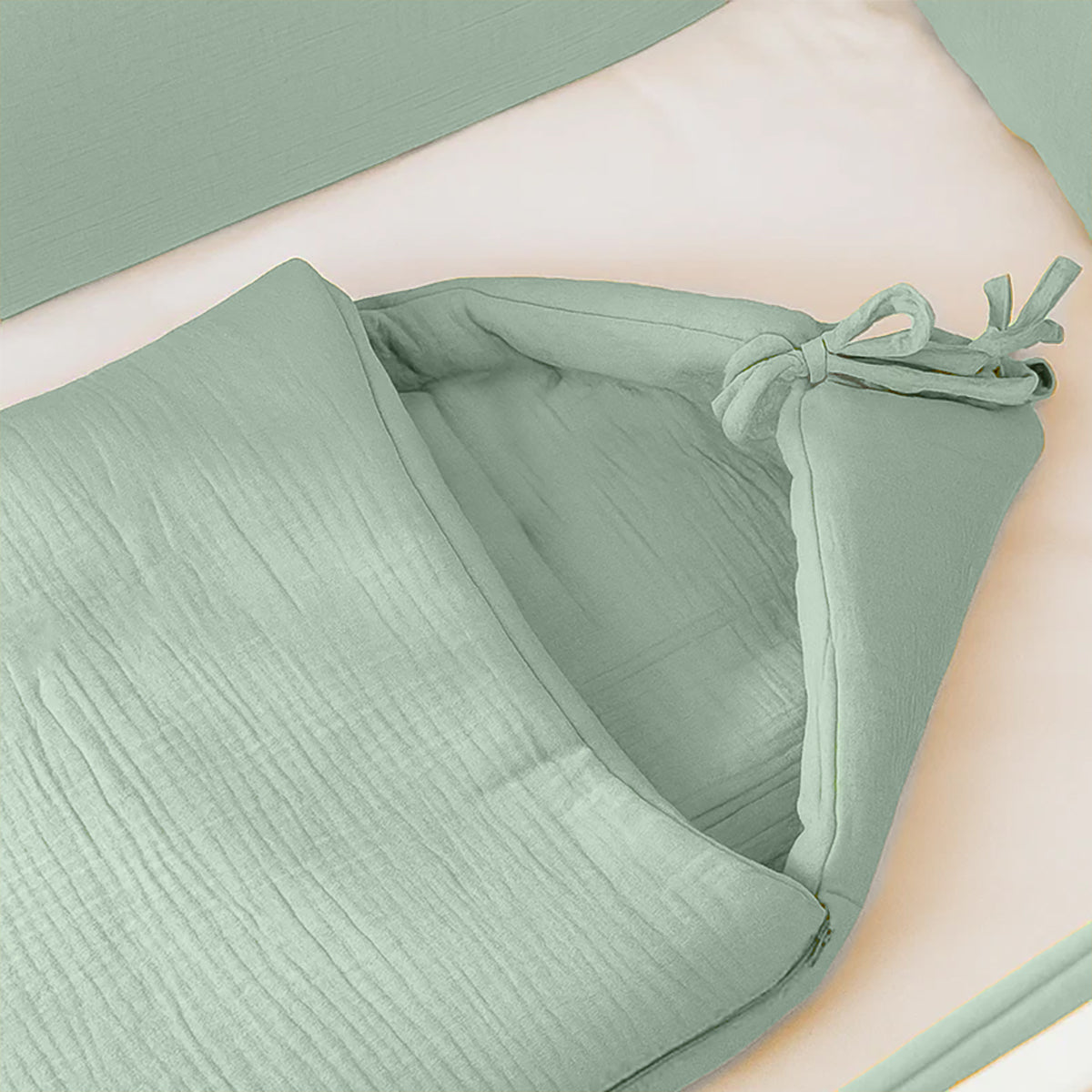 Organic Cotton Bunting Bag - Green