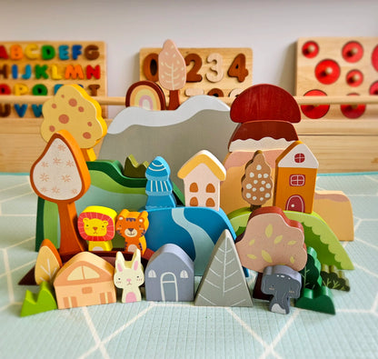 Wooden Nature Wonder Play Set
