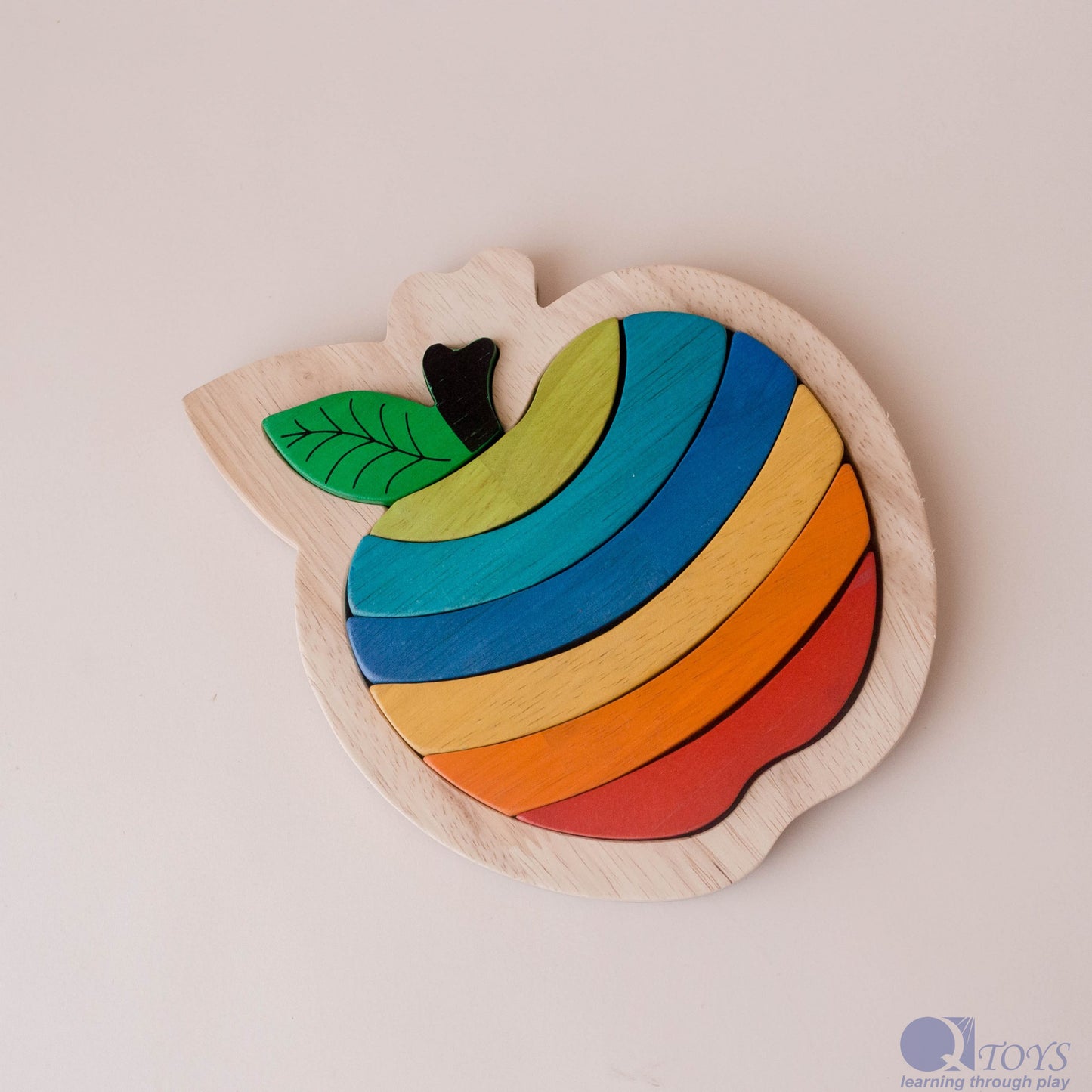 Wooden Apple Puzzle