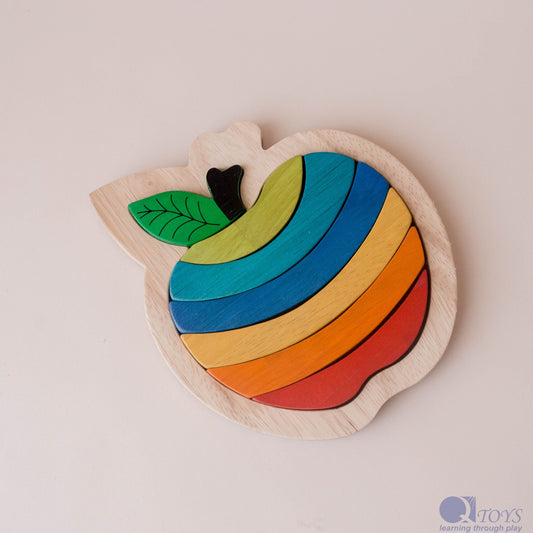 Wooden Apple Puzzle