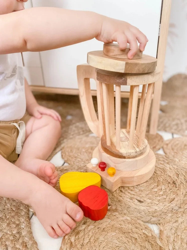 Wooden Toy Blender
