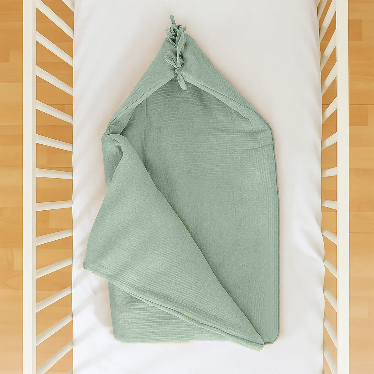 Organic Cotton Bunting Bag - Green