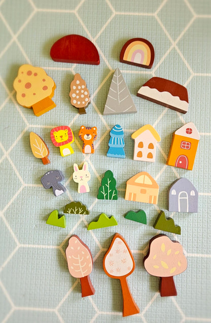 Wooden Nature Wonder Play Set