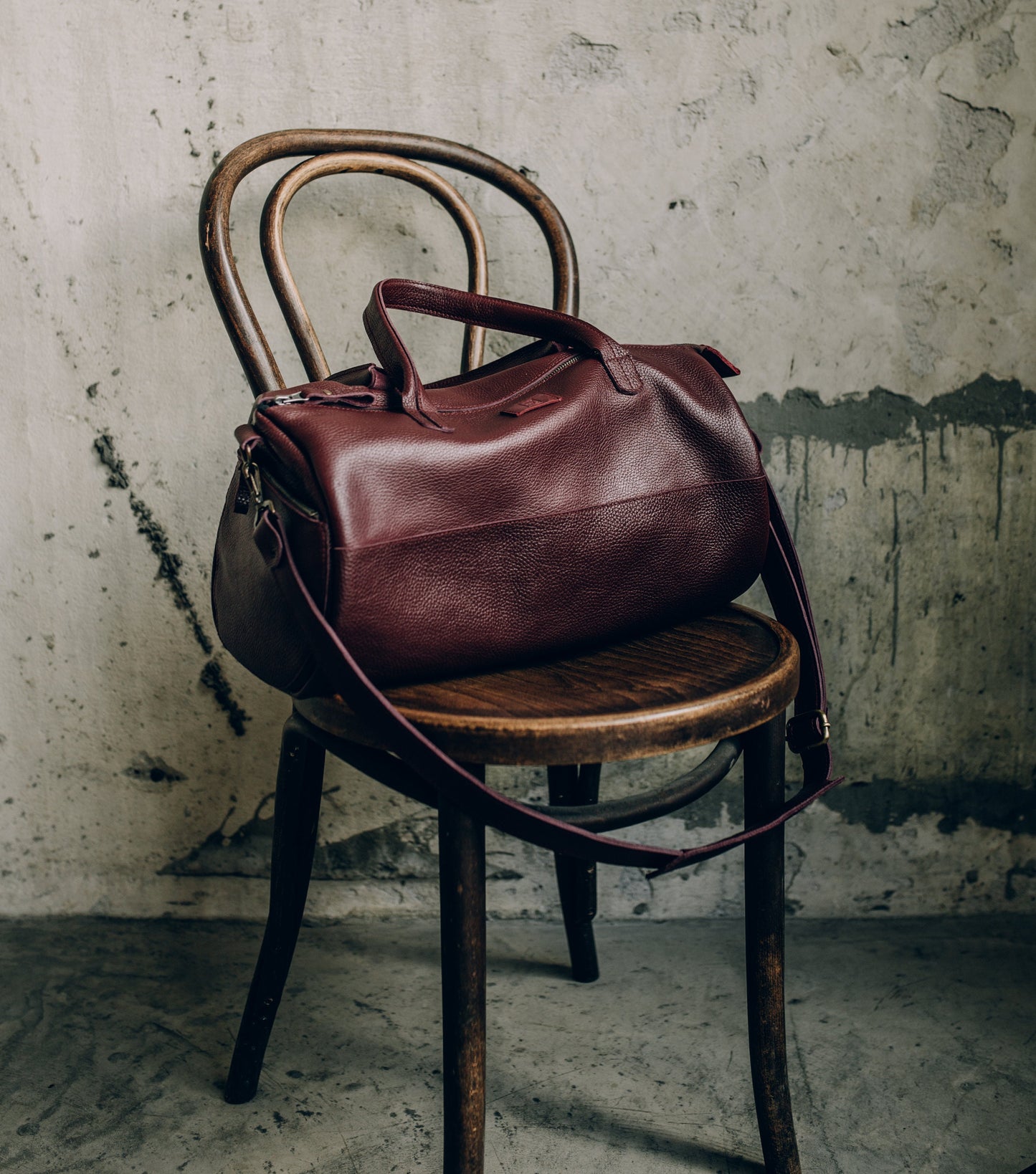 Leather Duffel Bag – Real Leather Travel Companion