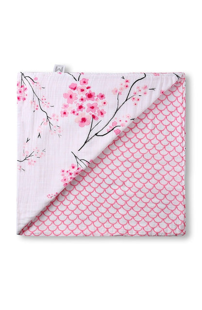 Organic Snug Blanket - Cherry Blossom