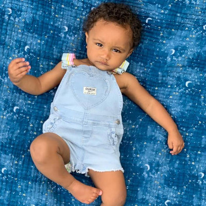 Organic Cotton Muslin Blanket - Mystical Night