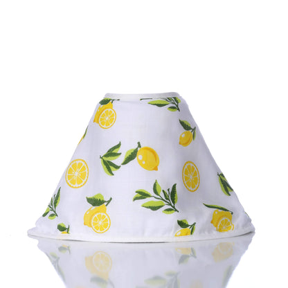 Muslin 3-in-1 Burp Cloths Bibs Pacifier Ties, Set of 2