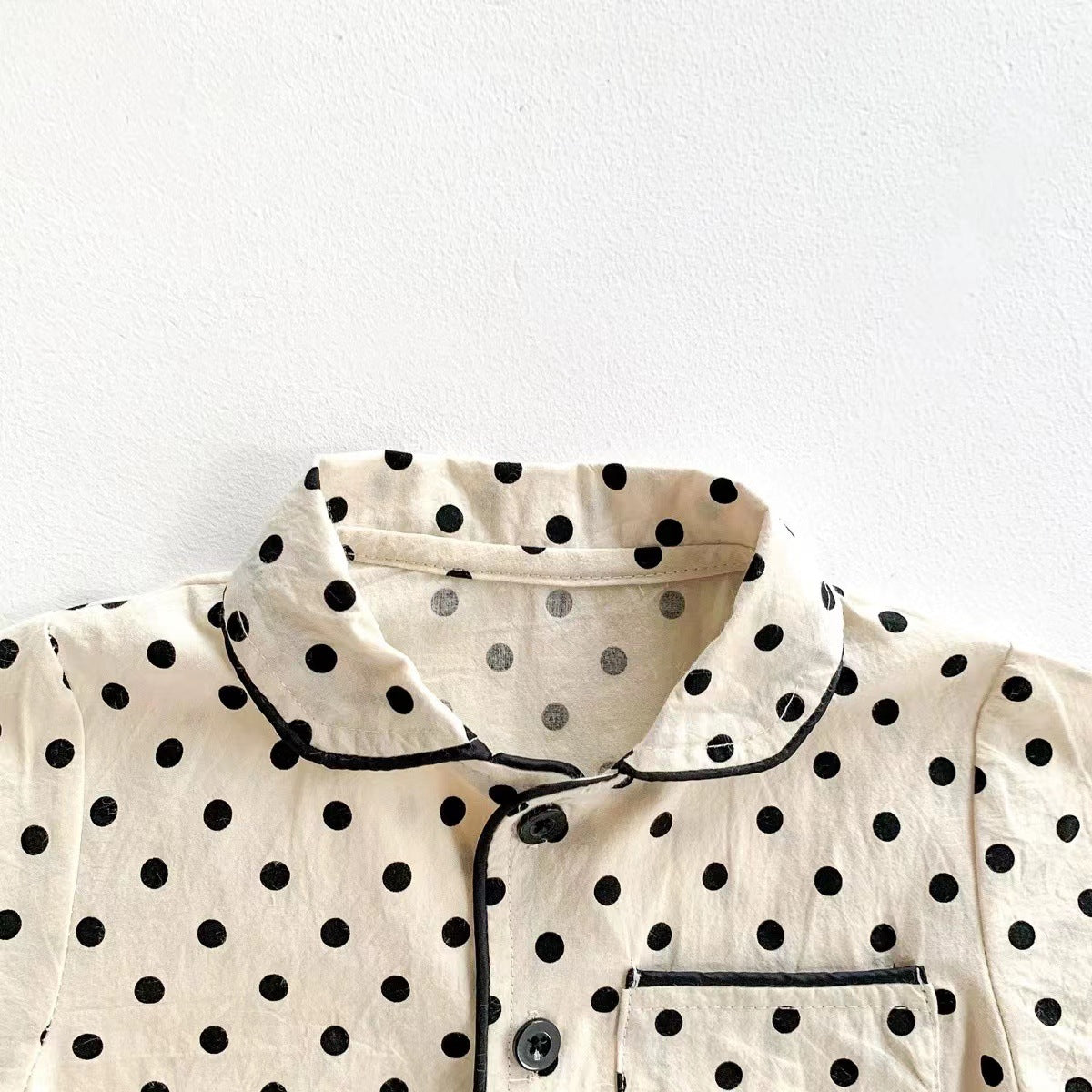 Animal Polka Dot Print Short Romper