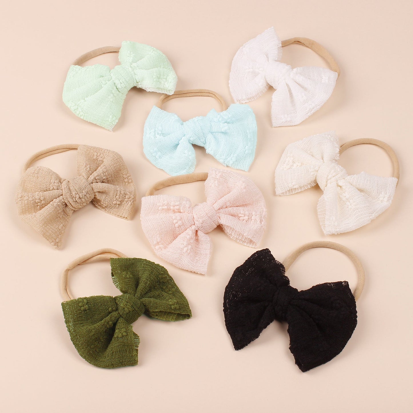 Bow Hair Tie, 2 pcs.