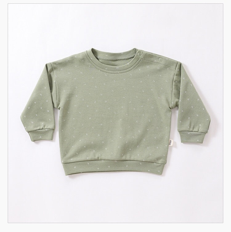 Print Cotton Hoodie and Trousers Set