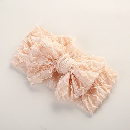 Elastic Handmade Big Bow Headband
