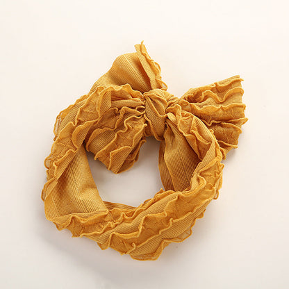 Elastic Handmade Big Bow Headband