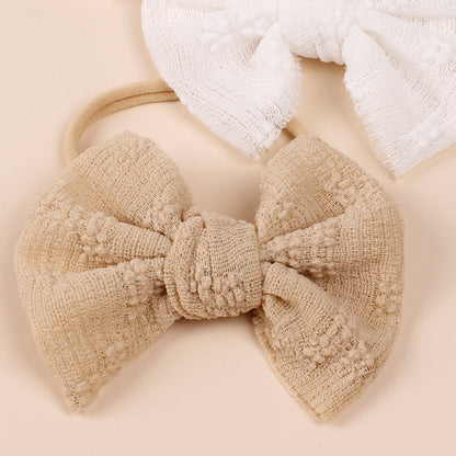 Bow Hair Tie, 2 pcs.