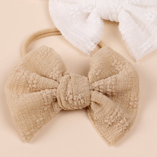 Bow Hair Tie, 2 pcs.