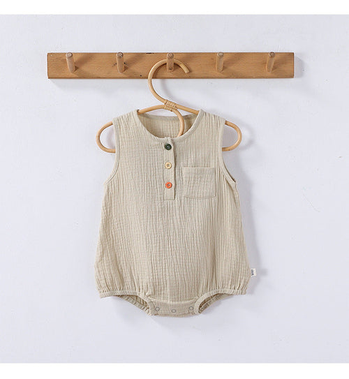 Baby Sleeveless Onesies Bodysuit