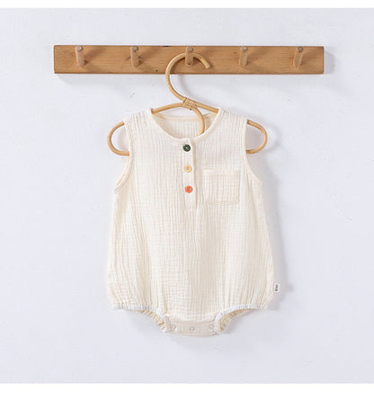 Baby Sleeveless Onesies Bodysuit