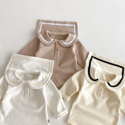 Long Sleeve Preppy Onesies