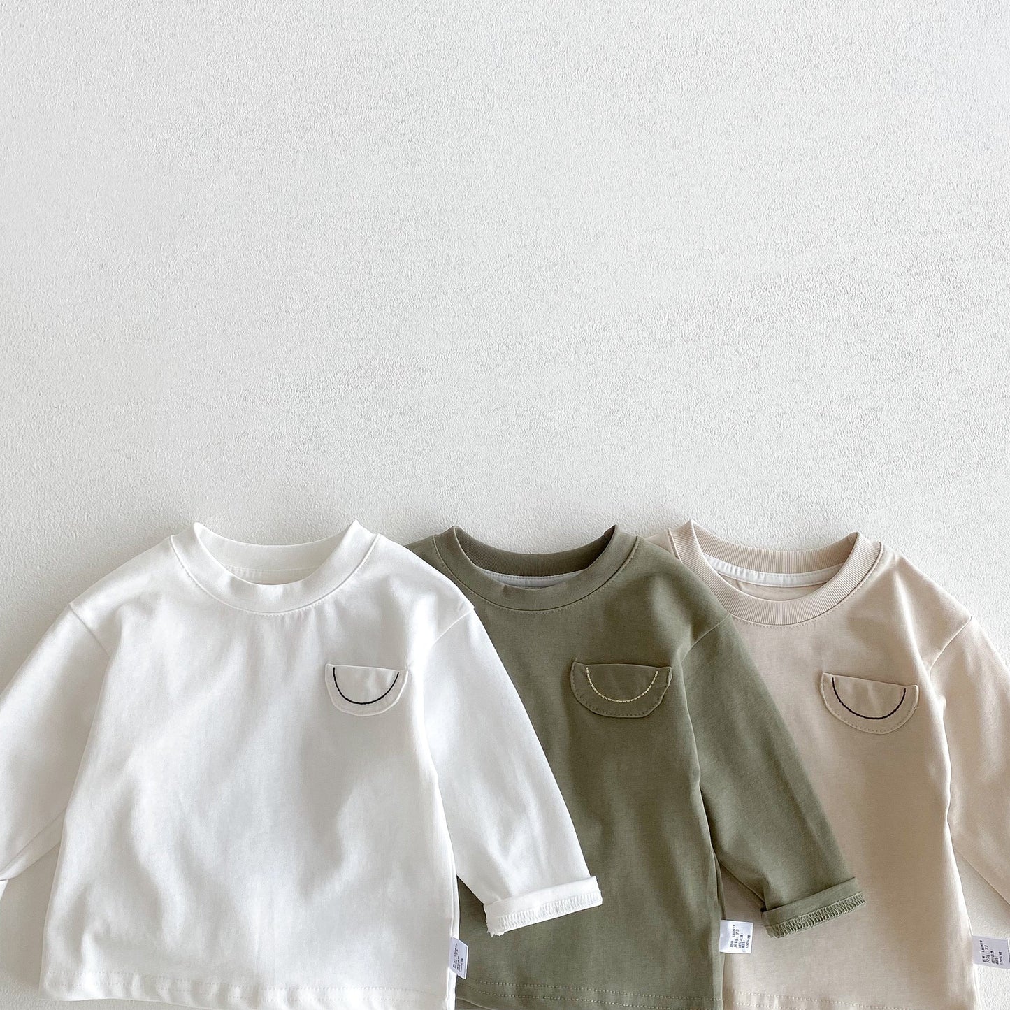 Casual Long Sleeve Crew Neck Top