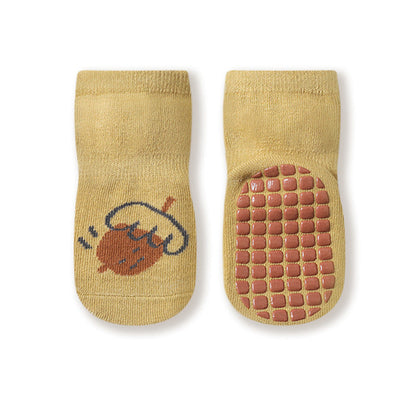 Cartoon Graphic Non-Slip Floor Socks In Autumn