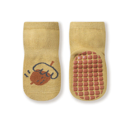 Cartoon Graphic Non-Slip Floor Socks In Autumn