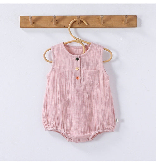 Baby Sleeveless Onesies Bodysuit