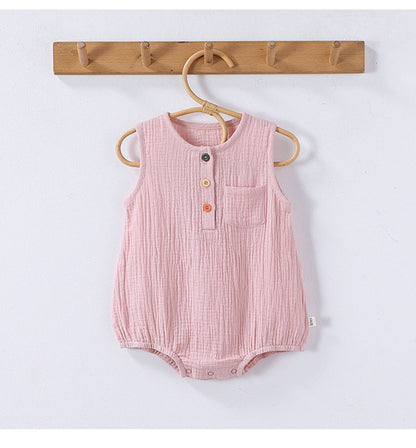 Baby Sleeveless Onesies Bodysuit