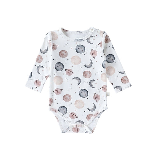 Long Sleeve Crew Neck Sleep & Play Onesie