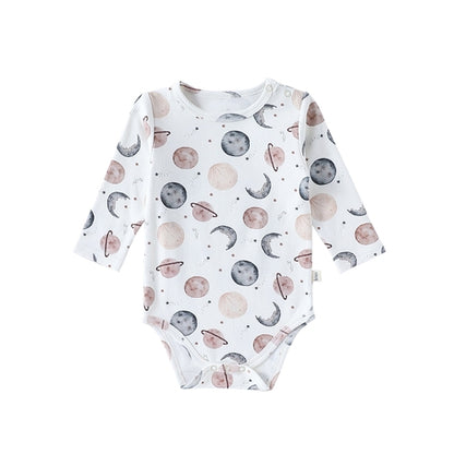 Long Sleeve Crew Neck Sleep & Play Onesie