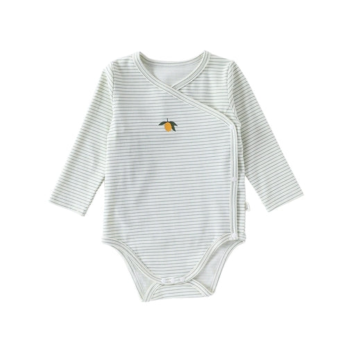 Long Sleeve Fruit Pattern Onesie Set
