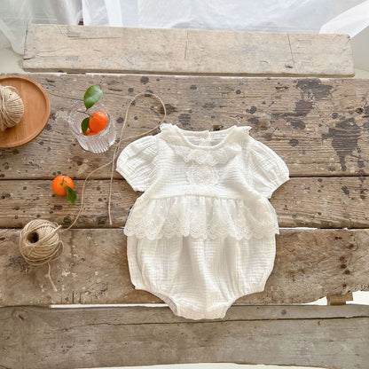 Baby Girls Gauze Skirt Baby Girls Onesie